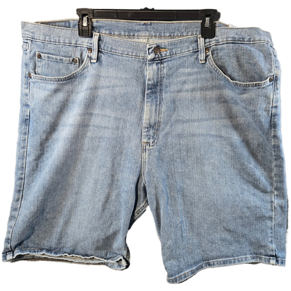 Wrangler Shorts Denim Blue  Men W44 (42 tag) relaxed fit 90's  Dad